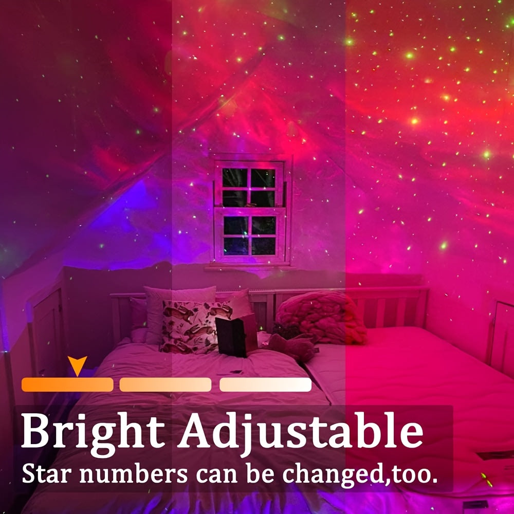🌌 StellaBeam – Projecteur LED ciel étoilé avec télécommande