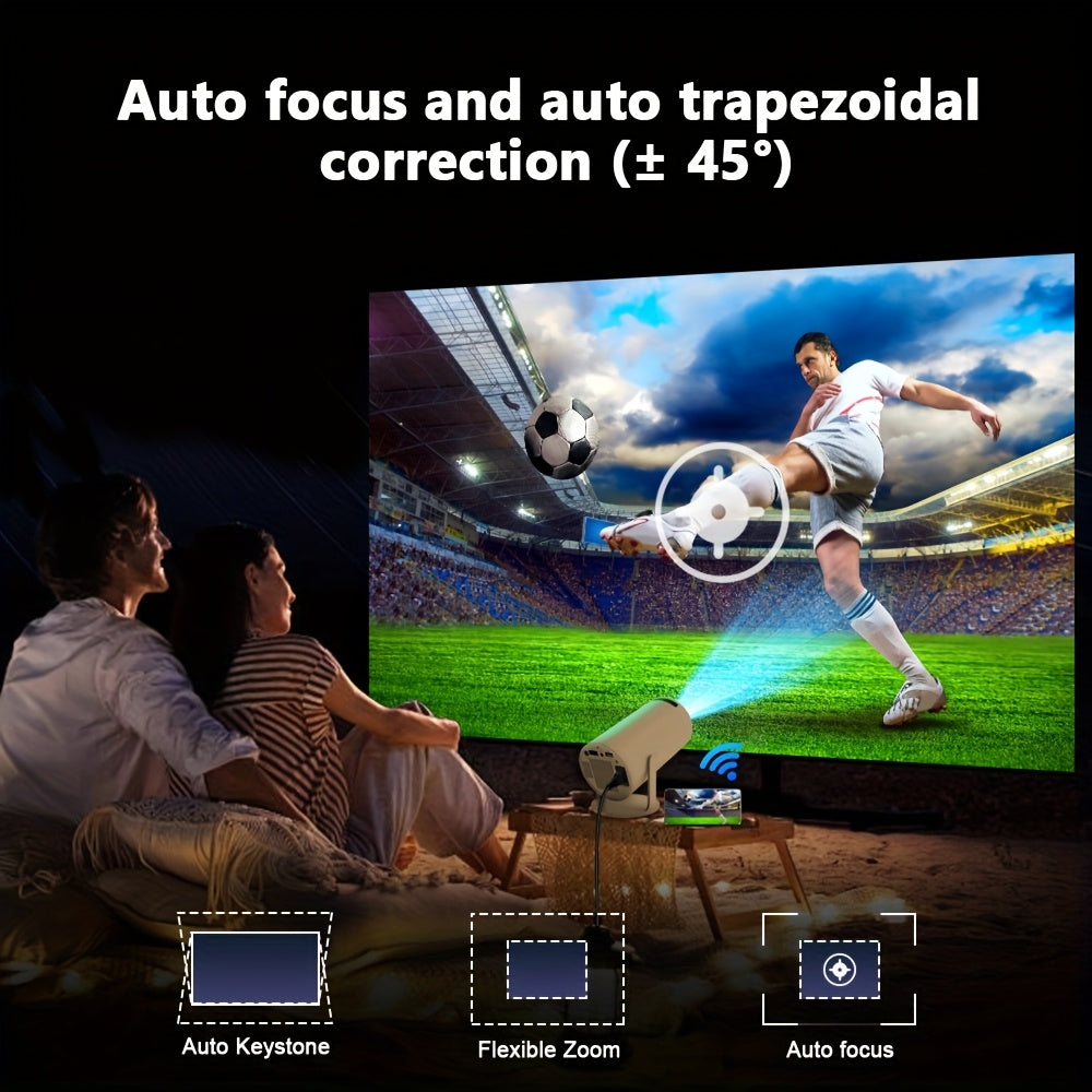 🎥 MiniProjector HY300 – Vidéoprojecteur Portable 4K Wi-Fi