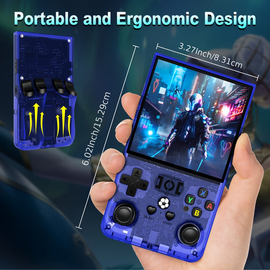 🕹️ RetroMax R36 – Console de jeux rétro portable 128 Go (10 000+ jeux intégrés)