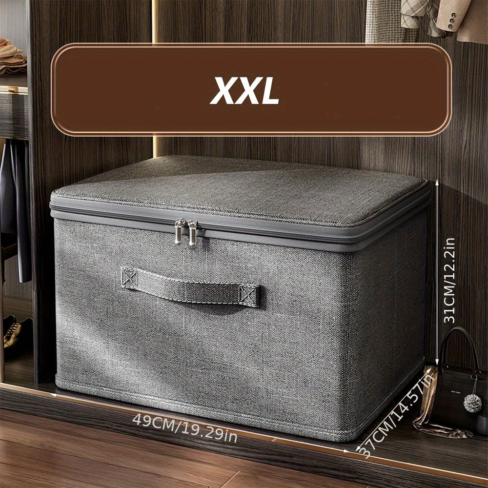 📦 FoldyBox – Boîte de rangement pliable et empilable en tissu Oxford