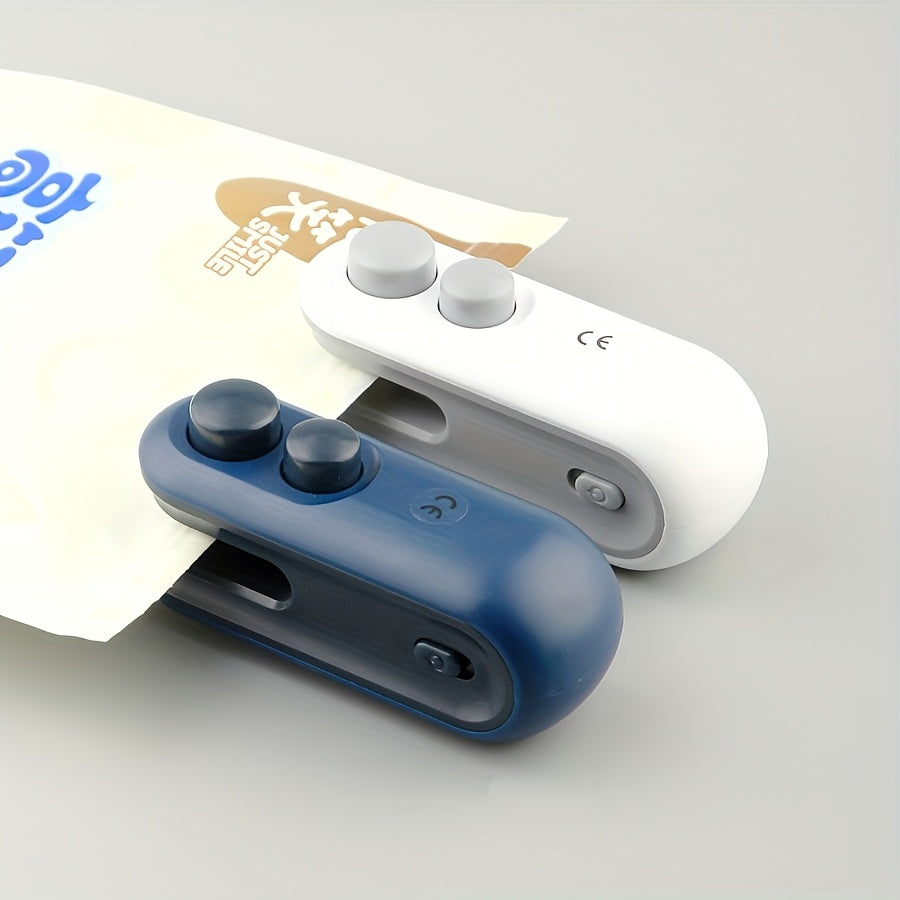 🥫 SealMate – Mini scelleur de sachets rechargeable USB (Lot de 2)