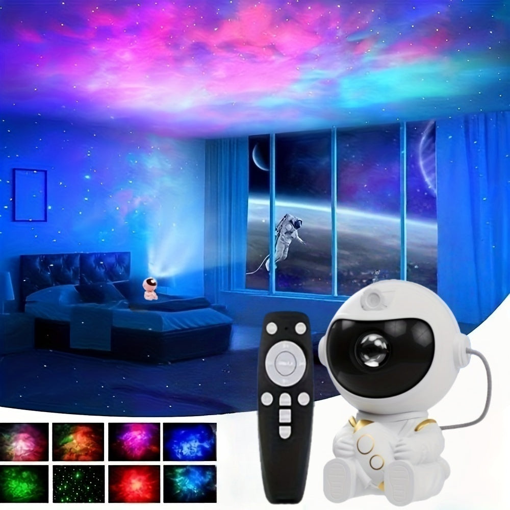 🌌 StellaBeam – Projecteur LED ciel étoilé avec télécommande