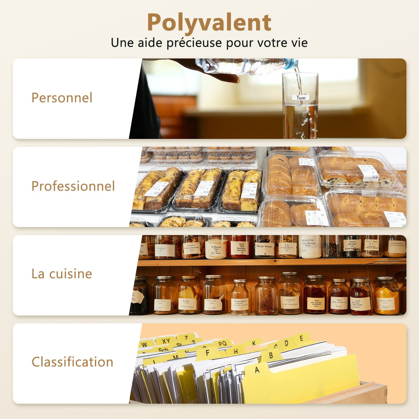 🖨️ LabelPrint Smart – Imprimante d’étiquettes sans fil Bluetooth