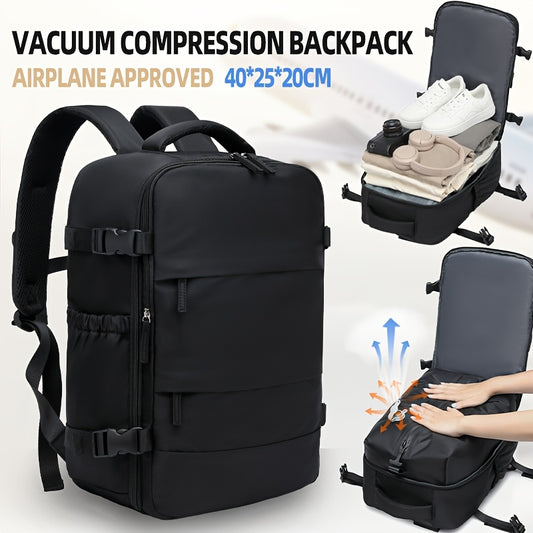 🎒 AirPack Pro – Sac à dos de voyage à compression 40 L