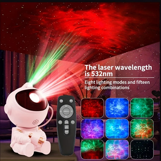 🌌 StellaBeam – Projecteur LED ciel étoilé avec télécommande