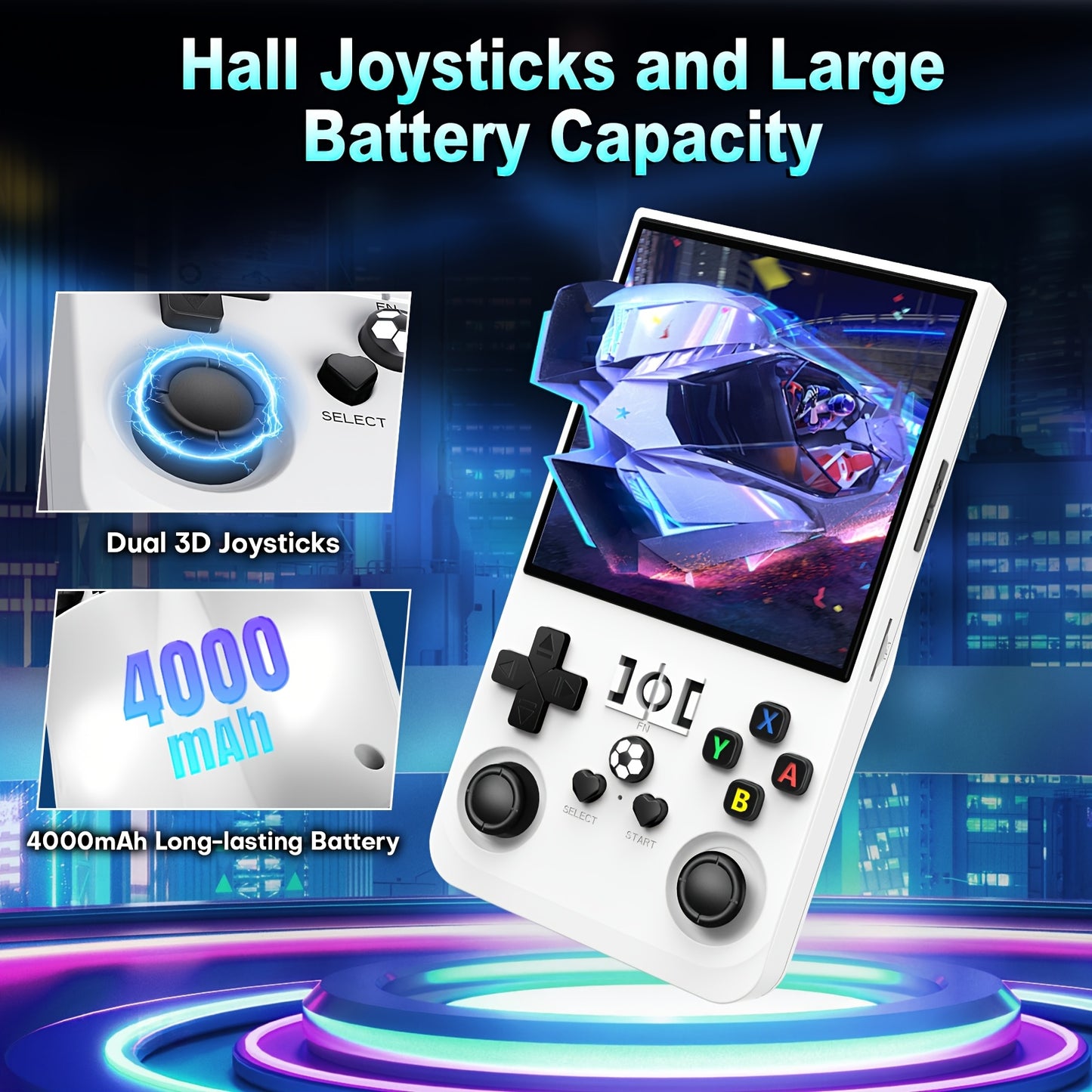 🕹️ RetroMax R36 – Console de jeux rétro portable 128 Go (10 000+ jeux intégrés)